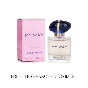 GIORGIO ARMANI My Way Eau de Parfum MINI Splash - .24 fl oz NIB